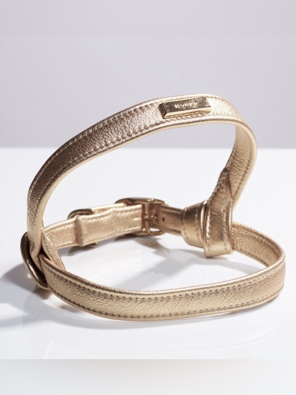 Dog Harness Hound Collection Belted Leather Harness Genuine Leather in Champaign